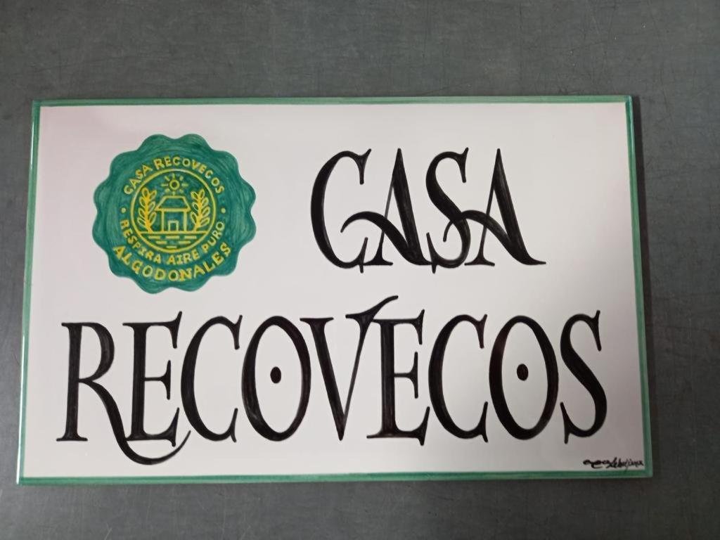 Casa Rural Recovecos Algodonales Eksteriør bilde